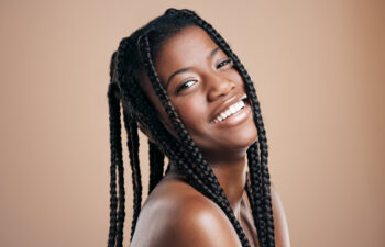 black woman braids hairstyle