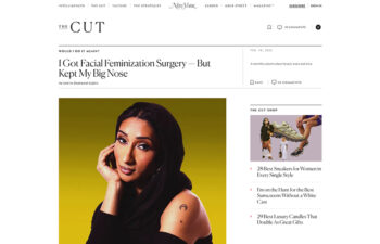 screenshot of cut article